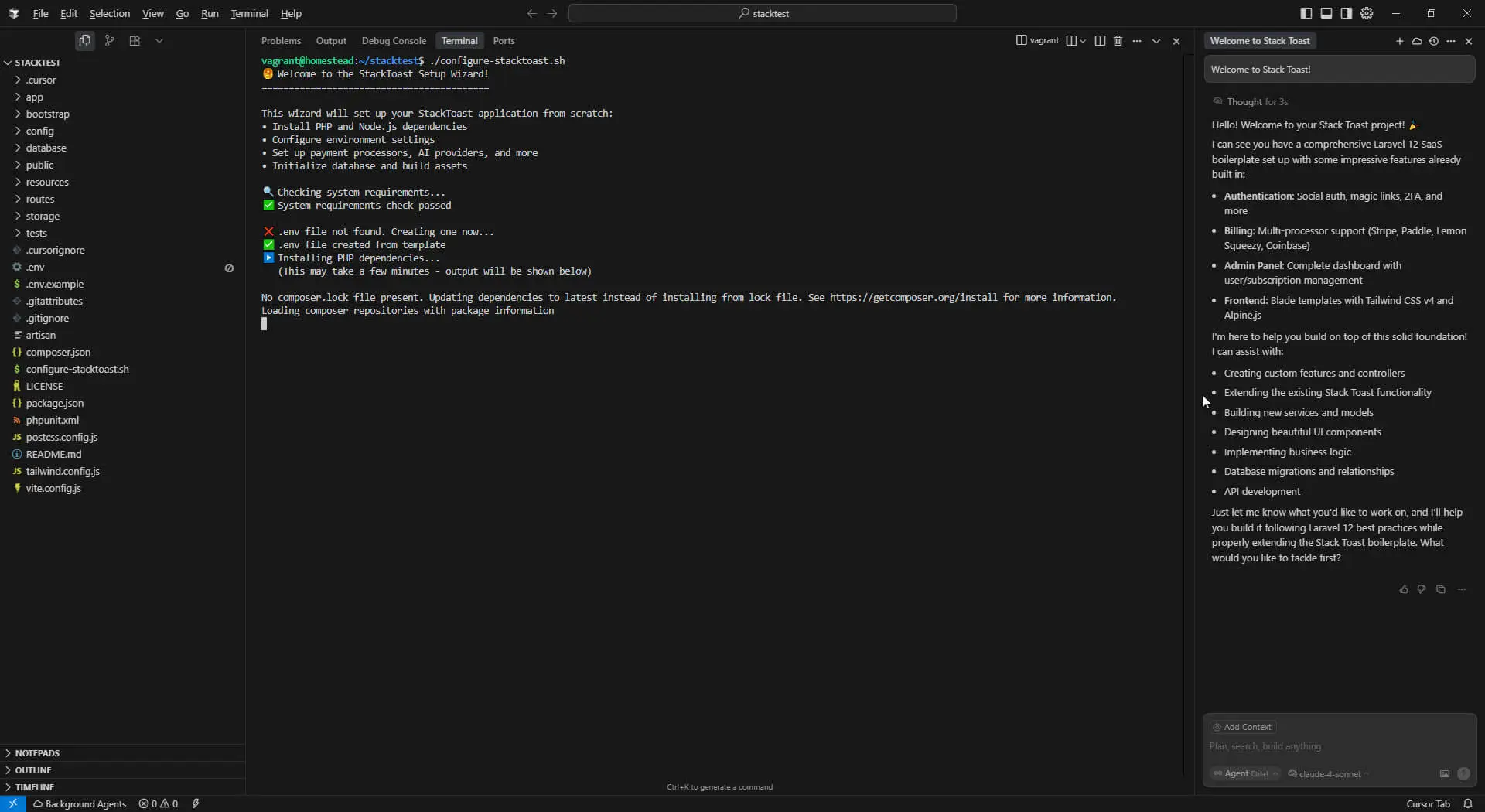 Easy Setup Screenshot